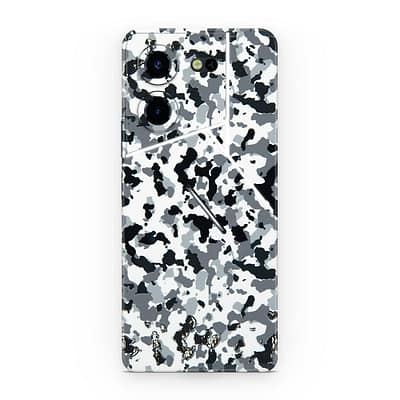 Pova 5 Pro 5G Snow Camo 3D Skin WrapitSkin