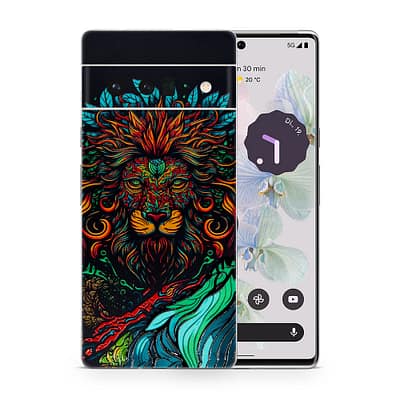 Pixel 6 Pro Fierce Lion 3D Skin WrapitSkin