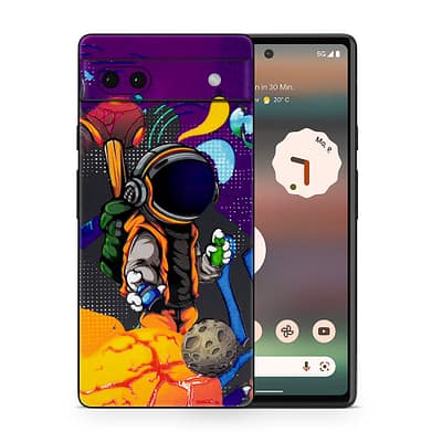 Pixel 6A Space Doodler 3D Skin WrapitSkin