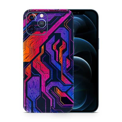 iPhone 12 Pro Max NeuroMatrix 3D Skin WrapitSkin