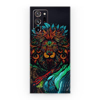 Galaxy Note 20 Ultra Fierce Lion 3D Skin WrapitSkin