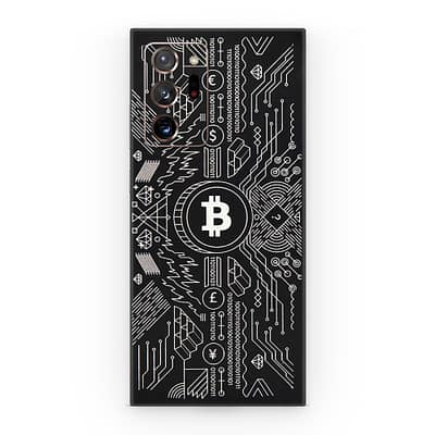 Galaxy Note 20 Ultra Bitcoin 3D Skin WrapitSkin