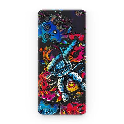 Galaxy A33 5G Trippy Astronaut 3D Skin WrapitSkin