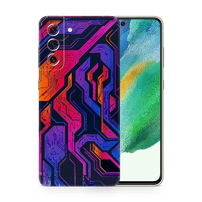 Galaxy S21 FE NeuroMatrix 3D Skin WrapitSkin