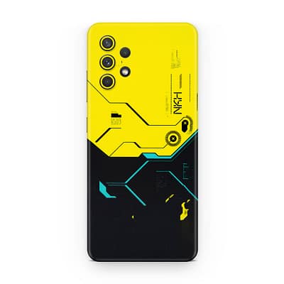Galaxy A32 Cyberpunk City 3D Skin WrapitSkin