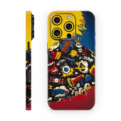 iPhone 16 Pro Pop Art 3D Skin WrapitSkin