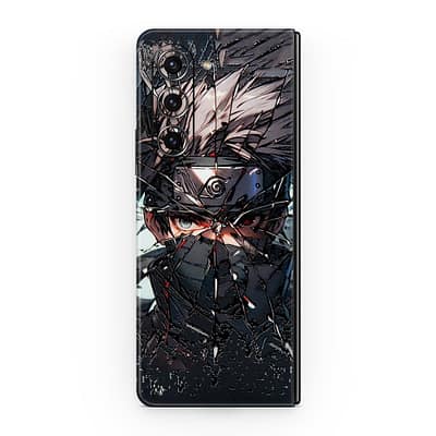 Galaxy Z Fold 5 Broken Hero 3D Skin WrapitSkin