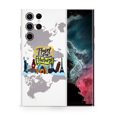 Galaxy S22 Ultra Nomad Life 3D Skin WrapitSkin