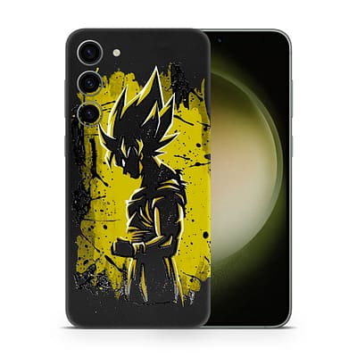Galaxy S23 Goku Spirit 3D Skin WrapitSkin