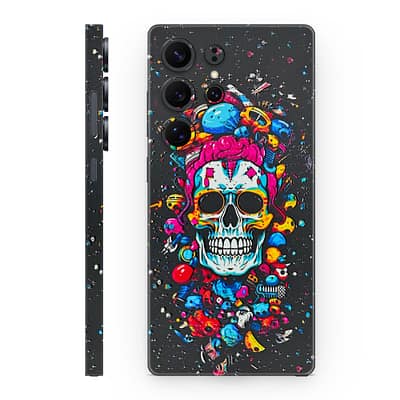 Galaxy S25 Ultra Skull 3D Skin WrapitSkin