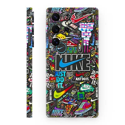 Galaxy S25 Ultra Nike Logos 3D Skin WrapitSkin
