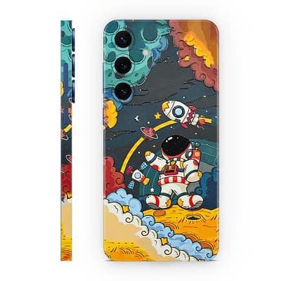 Galaxy S25 Plus Flight Planet 3D Skin WrapitSkin