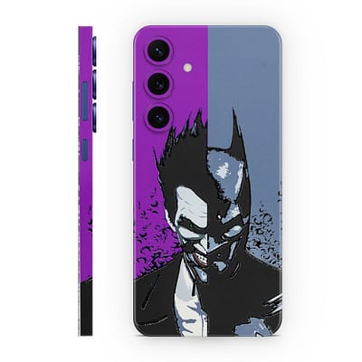 Galaxy S25 Plus Batman Vs Joker 3D Skin WrapitSkin
