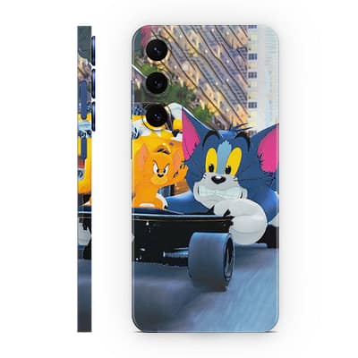 Galaxy S25 Plus Tom And Jerry 3D Skin WrapitSkin