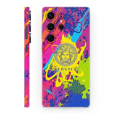 Galaxy S25 Ultra Versace Colorful 3D Skin WrapitSkin