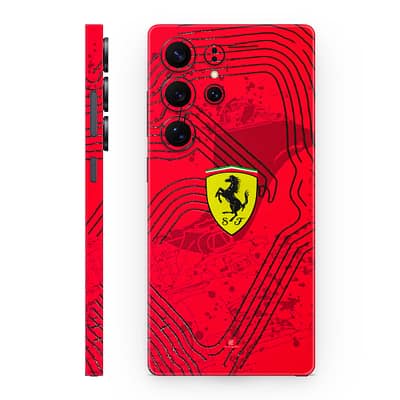 Galaxy S25 Ultra Ferrari's Blaze 3D Skin WrapitSkin