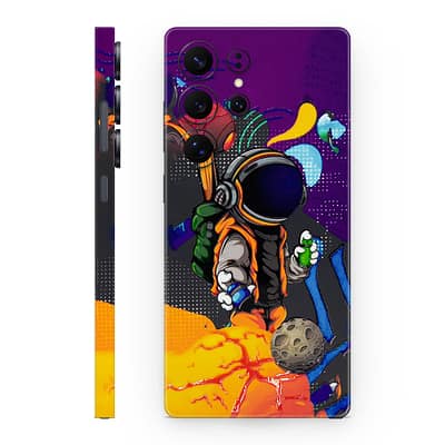 Galaxy S25 Ultra Space Doodler 3D Skin WrapitSkin