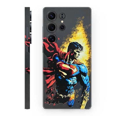 Galaxy S25 Ultra Superman Comic 3D Skin WrapitSkin