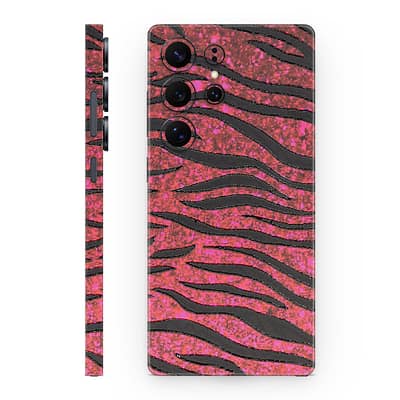 Galaxy S25 Ultra Red Zebra 3D Skin WrapitSkin