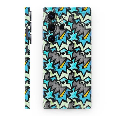 Galaxy S25 Ultra Graffiti Harmony 3D Skin WrapitSkin