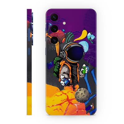 Galaxy S25 Plus Space Doodler 3D Skin WrapitSkin
