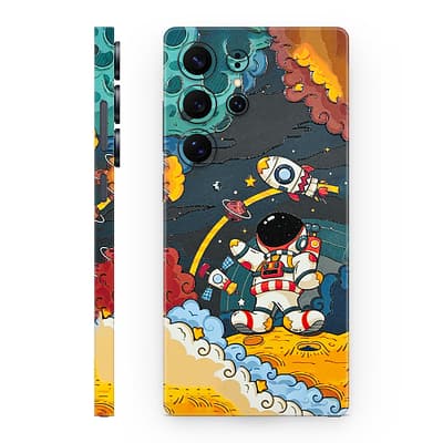 Galaxy S25 Ultra Flight Planet 3D Skin WrapitSkin