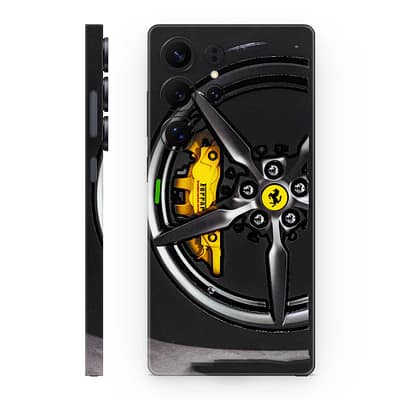Galaxy S25 Ultra Ferrari Rim 3D Skin WrapitSkin