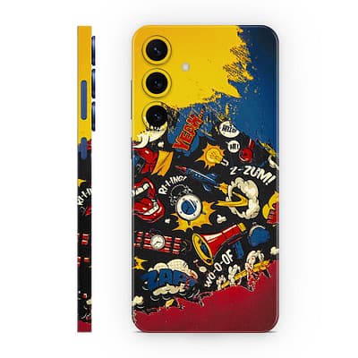 Galaxy S25 Plus Pop Art 3D Skin WrapitSkin