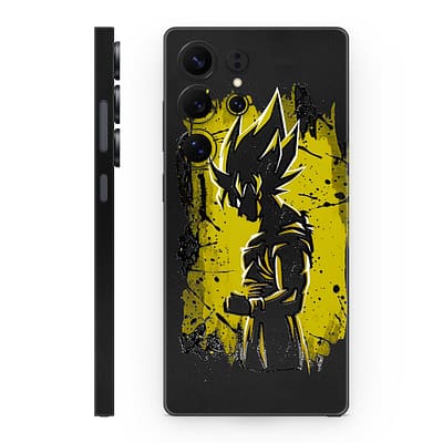 Galaxy S25 Ultra Goku Spirit 3D Skin WrapitSkin