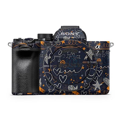 SONY Alpha A7 IV Camera Doodleverse Skin WrapitSkin