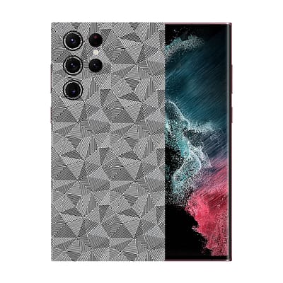 Galaxy S22 Ultra Carbon Triangle Series WrapitSkin