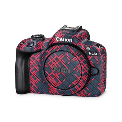 Canon EOS R50 Camera Cyber Gridlines Skin WrapitSkin