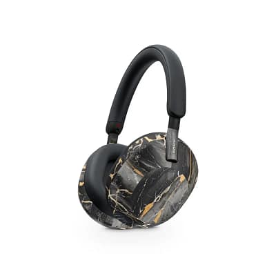 Sony WH-1000XM5 Black Gold Fusion Art Skin WrapitSkin