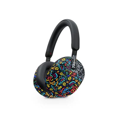 Sony WH-1000XM5 Retro Revelry Skin WrapitSkin