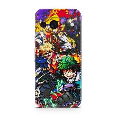 Pixel 9 My Hero 3D Skin WrapitSkin