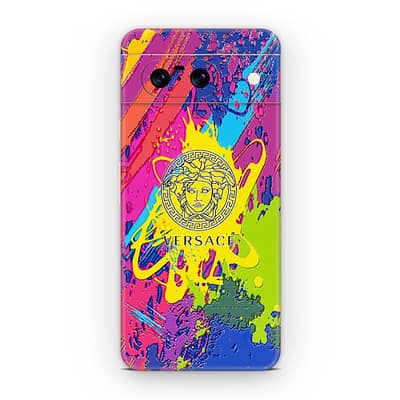 Pixel 8 Versace Colorful 3D Skin WrapitSkin