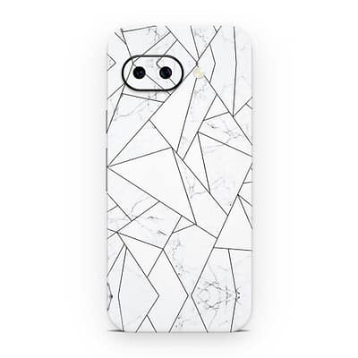 Pixel 9A Marble Grid 3D Skin WrapitSkin
