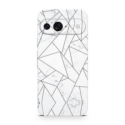 Pixel 9 Marble Grid 3D Skin WrapitSkin