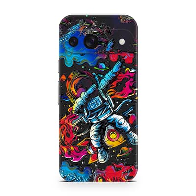 Pixel 9 Trippy Astronaut 3D Skin WrapitSkin