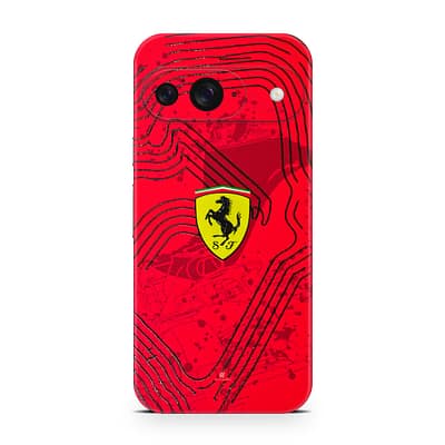 Pixel 9 Ferrari's Blaze 3D Skin WrapitSkin