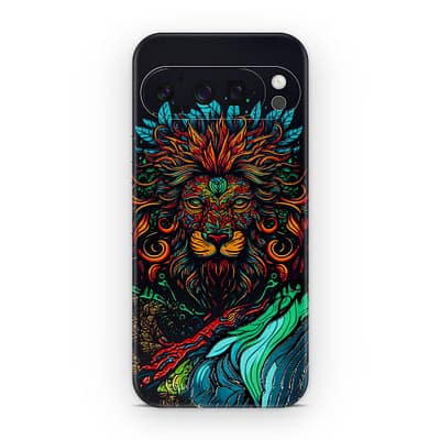 Pixel 9 Pro XL Fierce Lion 3D Skin WrapitSkin