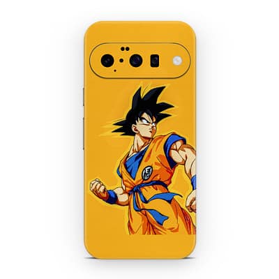 Pixel 10 Goku Yellow 3D Skin WrapitSkin