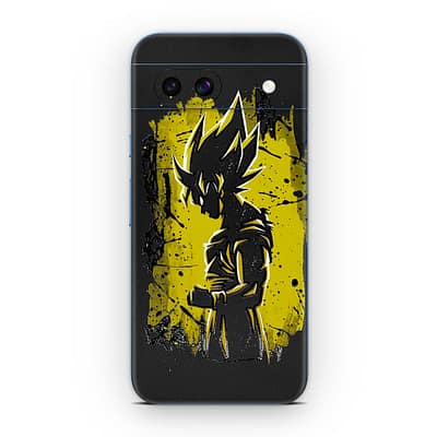 Pixel 8A Goku Spirit 3D Skin WrapitSkin