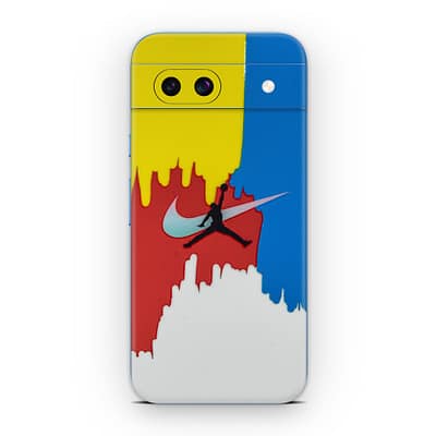 Pixel 8A Nike Jordan 3D Skin WrapitSkin