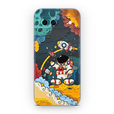 Pixel 8A Flight Planet 3D Skin WrapitSkin