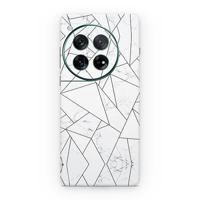 OnePlus 12 Marble Grid 3D Skin WrapitSkin