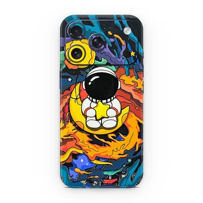 iPhone 17 Pro Astronaut 3D Skin WrapitSkin