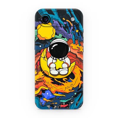 iPhone Air Astronaut 3D Skin WrapitSkin