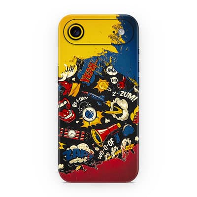 iPhone Air Pop Art 3D Skin WrapitSkin