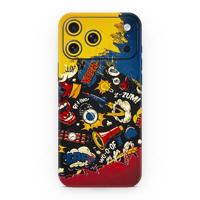 iPhone 17 Pro Max Pop Art 3D Skin WrapitSkin